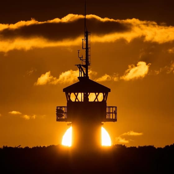 Guten Morgen aus Travemünde… #ostsee #sunrise #travemuende #ap
