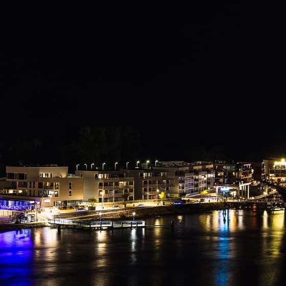 Travemünde #nachtaufnahme #hafen #travemuende #segelschiff #langzeitbelichtung