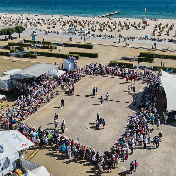 Das Mekka des gehobenen Boulesports liegt in Travemünde… #boule #ostseecup #ostsee #travemuende #fin